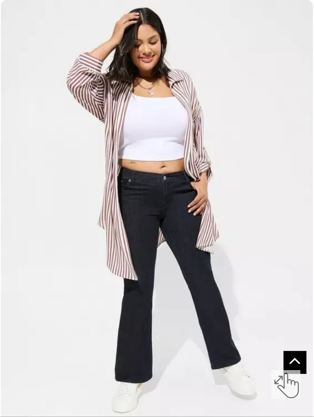 Torrid Luxe Slim Boot Super Stretch Mid-Rise Jean